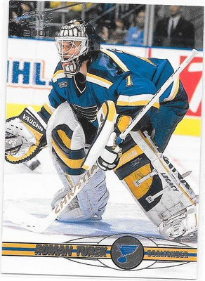 2000-01 Pacific #352 Roman Turek St Louis Blues MV