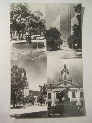 VANHA Postikortti Pori 1950-l Alkup.Mallikappale