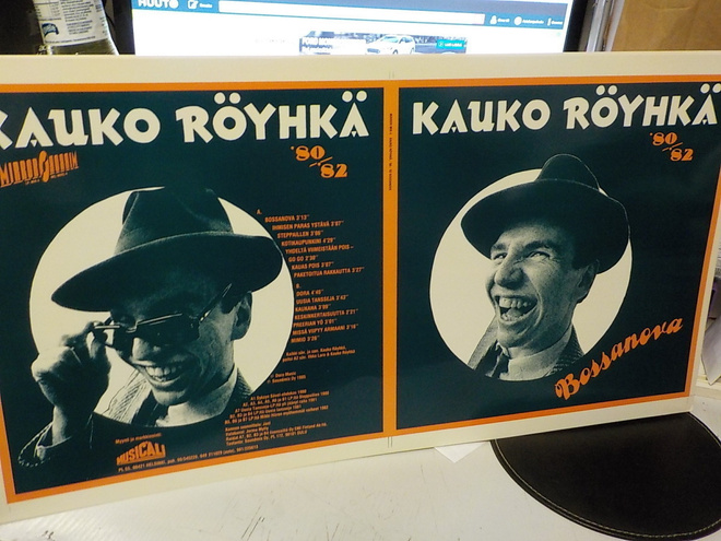 KAUKO RÖYHKÄ - BOSSANOVA '80/'82 KANSIEN KOEVEDOS