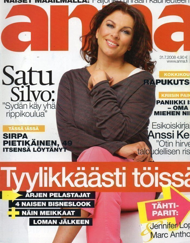Anna n:o 31 2008 Satu Silvo. Sirpa. Kyra. Anssi Kela.
