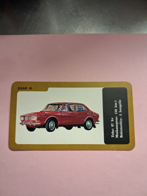 Vaasan höyrymylly. Saab 99.