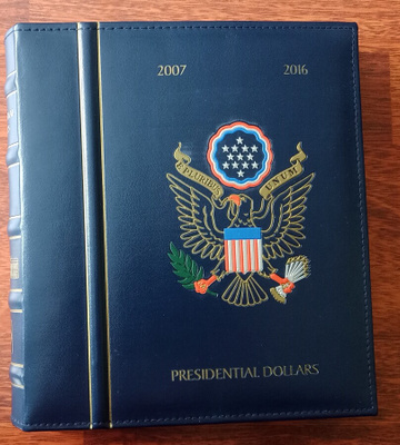 USA Presidential dollars 2007-2016