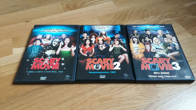 Scary Movie 1-3 DVD Suomijulkaisut