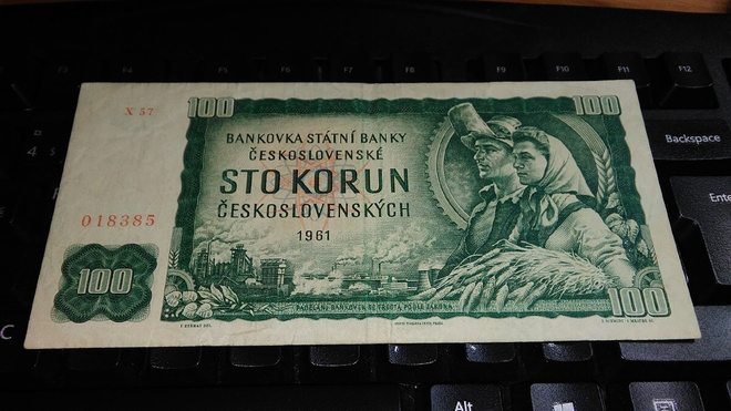 Chechoslovakia Tsekki 100 korun 1961 P91 VF-