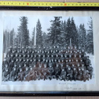 Sotilasvalokuva tauluna 1954 Taulun koko n. 31 x 22 cm - pikkukuva 1