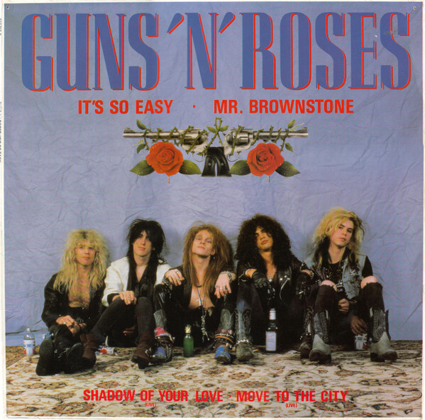 Guns 'N' Roses – It's So Easy 12” MAXI SINGLE Guns N’ Roses