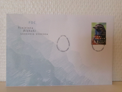 FDC- ensipäiväkuori - Sinirinta - 1999