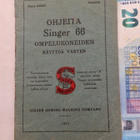 VANHAT Käyttöohjeet SInger 66 Ompelukone 1927 - pikkukuva 1