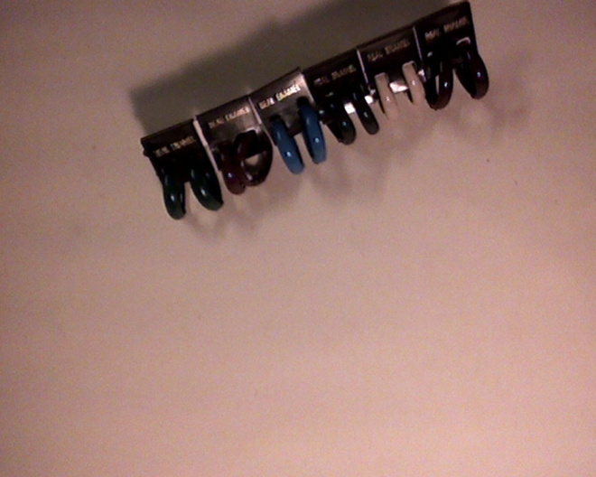 Korvakoru, renkaat, 6 paria, Real Enamel, emaloitu teräs.