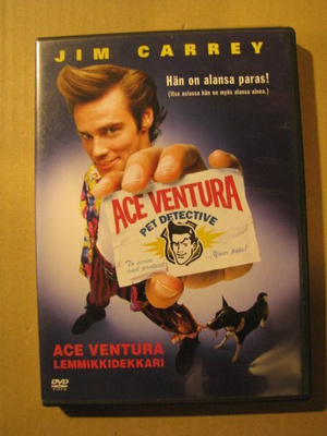 ACE VENTURA - LEMMIKIDEKKARI ( Jim Carrey )