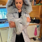 Gemmi Furs by Grünstein Baby Blue 3 in 1 kettuturkki, S-M ko - pikkukuva 1