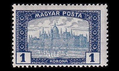 Unkari 318 ** Parlamenttirakennus 1 Kr (1920)