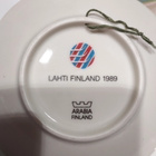 ARABIA NESTORI TONTTU, LAHTI 1989 MM KISAT KERÄILYLAUTANEN - pikkukuva 2