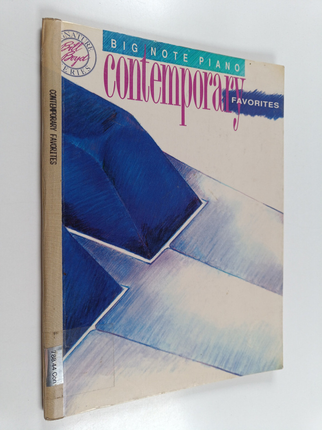 Bill Boyd ym. : Contemporary Favorites - Big Note Piano