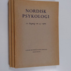 Nordisk psykologi 12. årg, nr. 1-4 - pikkukuva 1