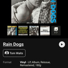 TOM WAITS - RAIN DOGS LP - pikkukuva 3