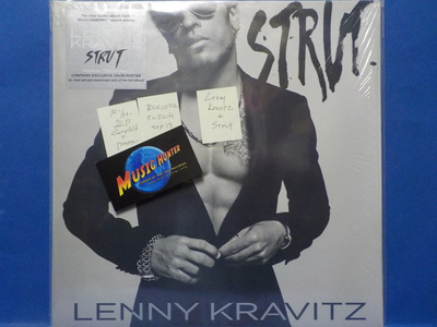 LENNY KRAVITZ - STRUT - EU 2014 GATEFOLD POSTER M-/M- 2LP