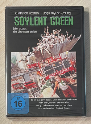 Richard Fleischer: SOYLENT GREEN (1973) Charlton Heston