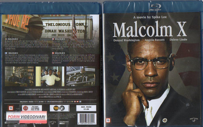 malcolm x (51 036) UUSI -FI- BLU-RAY denzel washington 199