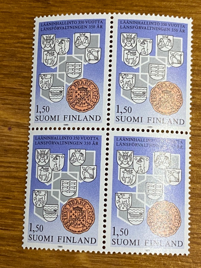 LÄÄNINHALLITUS 350 VUOTTA NELIÖ**