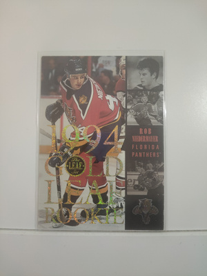 1994-95 Leaf - Gold Leaf Rookies #7 Rob Niedermayer