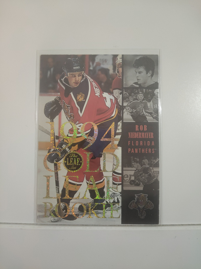 1994-95 Leaf - Gold Leaf Rookies #7 Rob Niedermayer
