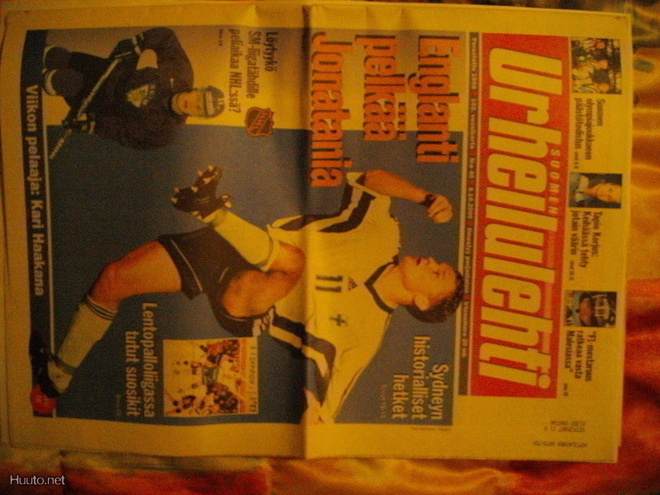 Suomen Urheilulehti Nro 40/2000 (5.3)