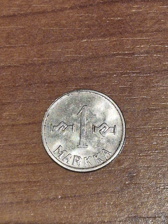 1 markka 1959, Suomi