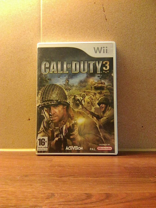 WII: CALL OF DUTY 3 (CIB) PAL