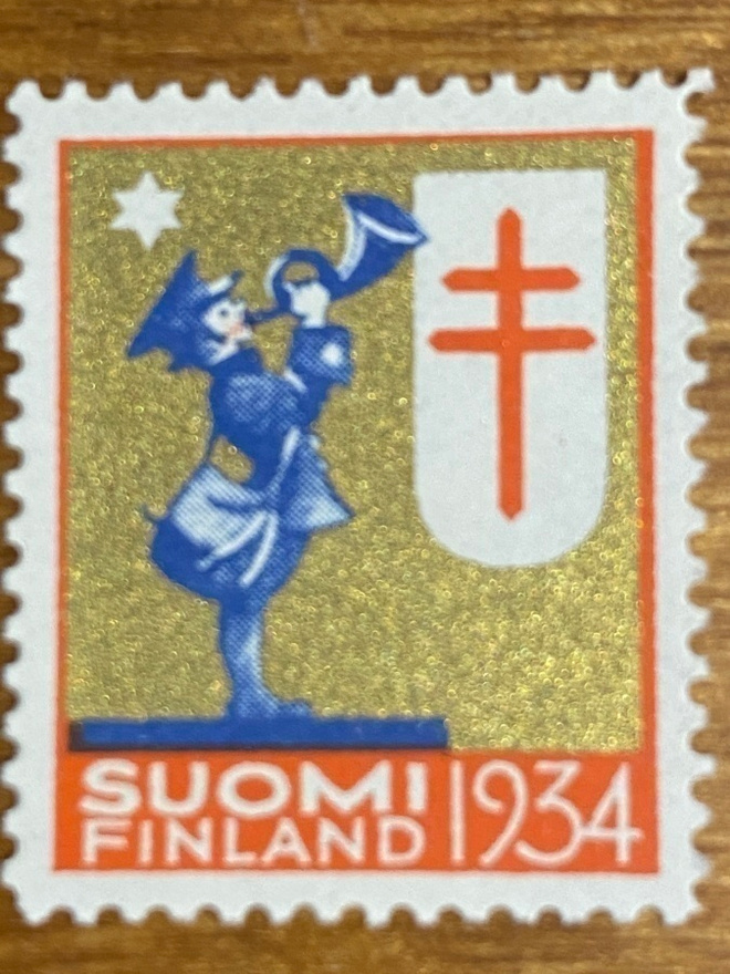 JOULUMERKKI TORVENPUHALTAJA 1934**