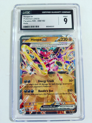 Hoopa ex - Paradox Rift 098/182 Holo CGC 9