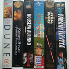 VHS-paketti (6 kpl, David Lynchin Dune, Star Wars...) - pikkukuva 1