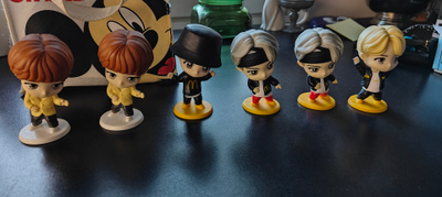 Mcdonalds BTS figuuri