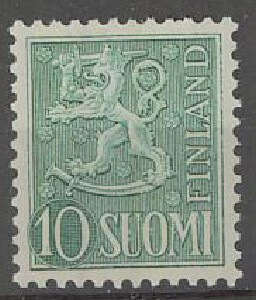 1954 M54 10 (mk) vihreä leijona ++