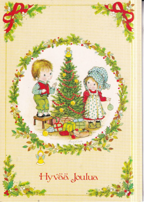 AnneLiese. Lapset . Joulukuusi. e266