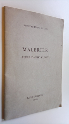 Malerier : Aeldre dansk kunst - Kunstauktion Nr. 285