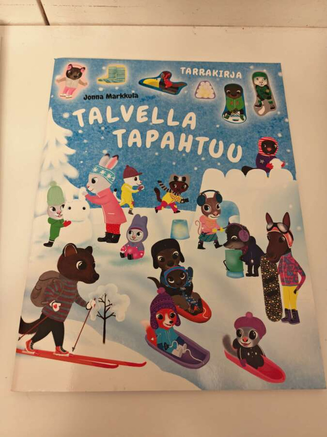 Jonna Markkula; Talvella tapahtuu (tarrakirja)