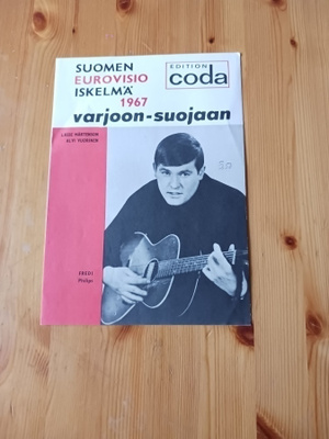 Varjoon-suojaan nuottilehtinen 1967 ( Fredi )