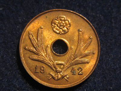 5 penniä 1942