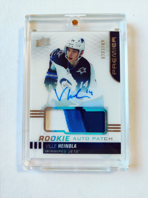 Ville Heinola - 19-20 Premier Rookie Auto Patch /149