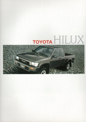 Toyota Hilux -esite, 1989