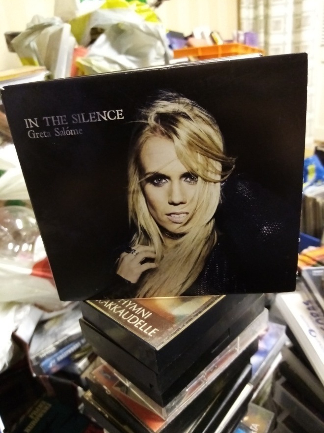 CD :  GRETA SALOME  : IN THE SILENCE ( SIS POSTIKULU  )