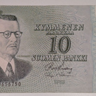 10 Markkaa 1963 Litt. A AU0656750 - pikkukuva 1