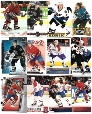 12 x RICHARD ZEDNIK Canadiens, Capitals