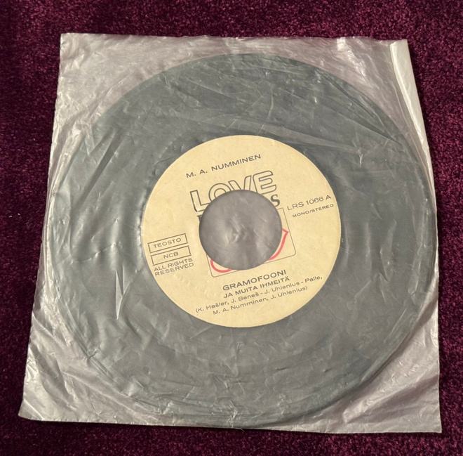 M. A. Numminen – Gramofooni Ja Muita Ihmeitä (7" single)