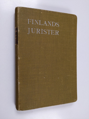 A. W. Westerlund : Finlands jurister : biografiska anteck...