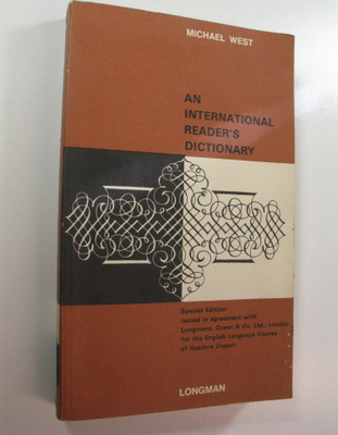 Michael West : An International Reader's Dictionary