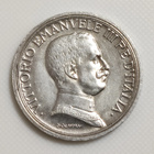 Italia 2 Lire 1916, Vittorio Emanuele III, Hopeakolikko - pikkukuva 2