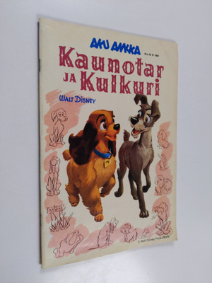 Walt Disney : Kaunotar ja kulkuri n:o 52B/1984