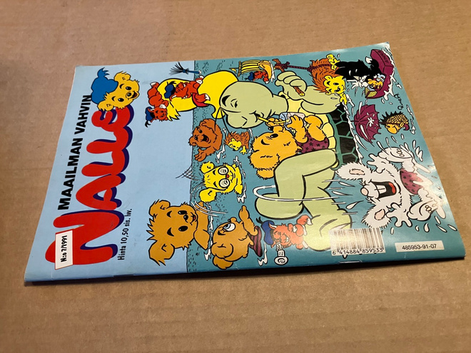 MAAILMAN VAHVIN NALLE 7/1991 HYVÄ